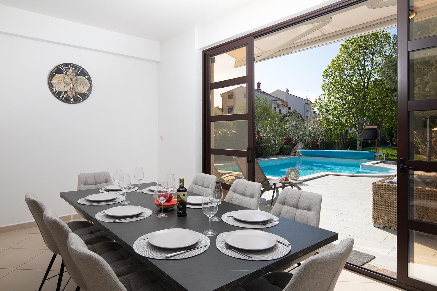 Villa Andrija Family Dream With Heated Pool At The Sea With Beautiful Garden, Outside Cinema And Kids Playground Fažana Esterno foto